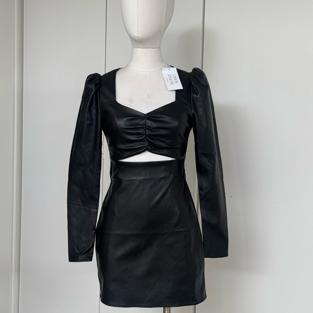 NWT Ronny Kobo faux leather mini sz S - Picture 7 of 9